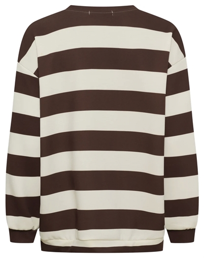Marta du Chateau - MDCNerina Sweatshirt - Choco/Jeans Blue